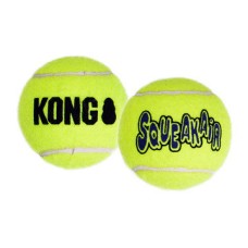 Игрушка KONG воздушная пищалка теннисный мячик XS, 3 шт, 4,1 см